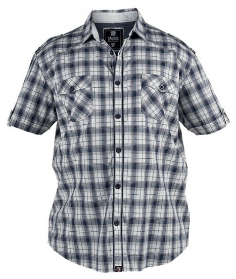 Duke Bunbury S/S Shirt - Särgid - Meeste suured särgid 2XL – 8XL