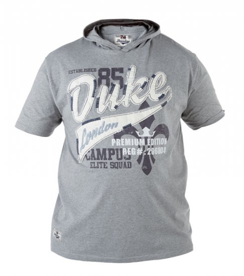 Duke London Hood T-shirt - T-särgid - Suured T-särgid 2XL – 14XL