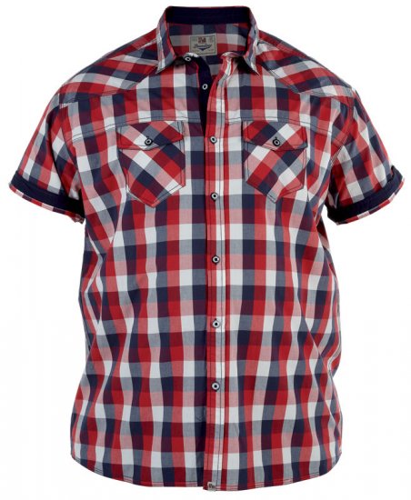 Duke Maxico Shirt - Särgid - Meeste suured särgid 2XL – 8XL