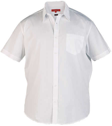 Rockford White Shirt S/S - Särgid - Meeste suured särgid 2XL – 8XL