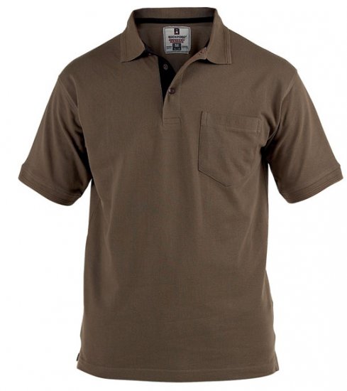 Rockford Polosärk Pruun - Polosärgid - Meeste suured polosärgid 2XL – 8XL
