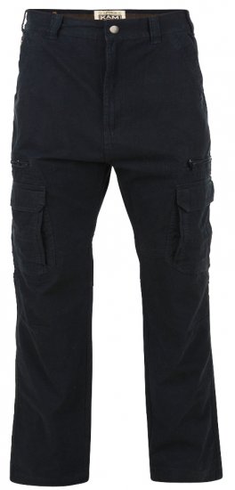 Kam Jeans Cargo pants Black TALL SIZES - MEESTERIIDED MT-6XLT - Pikad meeste riided