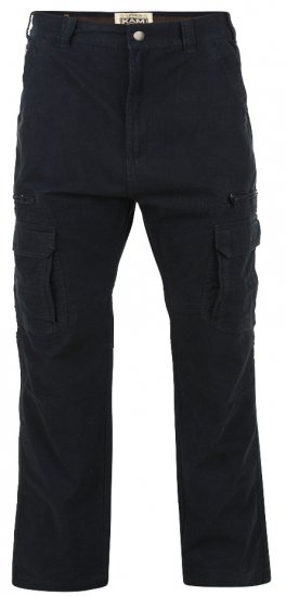 Kam Jeans Kargopüksid Mustad - Teksad ja Püksid - Meeste suured teksad W40 – W70