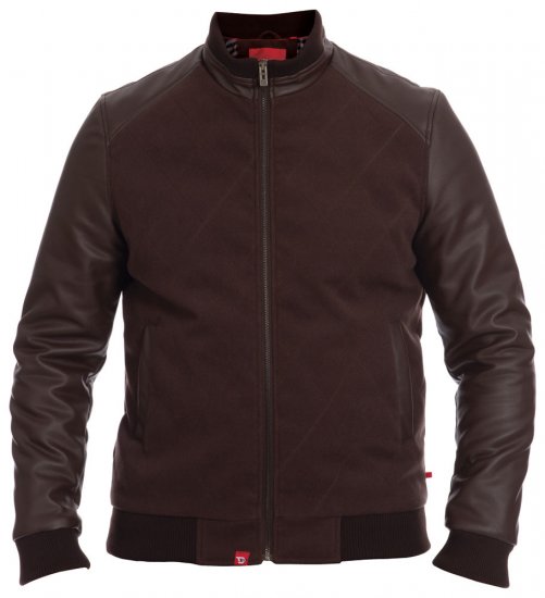 D555 Hurst Faux Leather Jacket - Jakid & Vihmariided - Joped, suured suurused: 2XL – 12XL