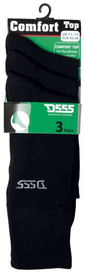 D555 Spark Socks 3-Pack - Aluspesu ja Ujumisriided - Aluspesu 2XL-8XL