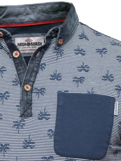 Mish Mash Palma Nova - Polosärgid - Meeste suured polosärgid 2XL – 8XL