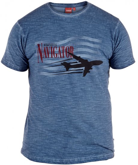 D555 Navigator T-shirt - T-särgid - Suured T-särgid 2XL – 14XL