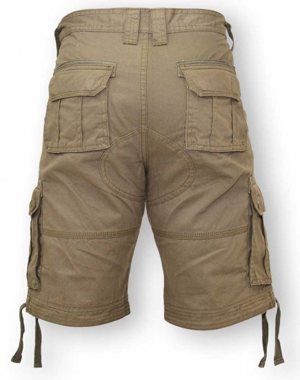 D555 Jarrod Cargo Short Khaki - Lühikesed püksid - Lühikesed Püksid suured suurused: W40-W60