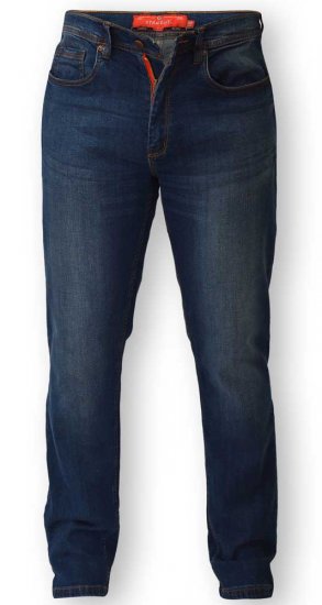 D555 GUY Tapered Stretch Jeans - Teksad ja Püksid - Meeste suured teksad W40 – W70