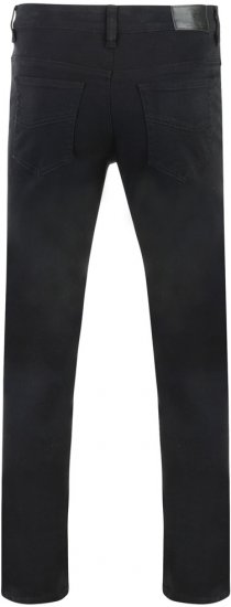 Kam Jeans Alba 5-pocket Stretch Chinos Black TALL SIZES - MEESTERIIDED MT-6XLT - Pikad meeste riided