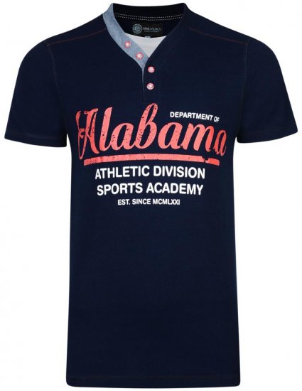 Kam Jeans Baseball Alabama Tee - T-särgid - Suured T-särgid 2XL – 14XL