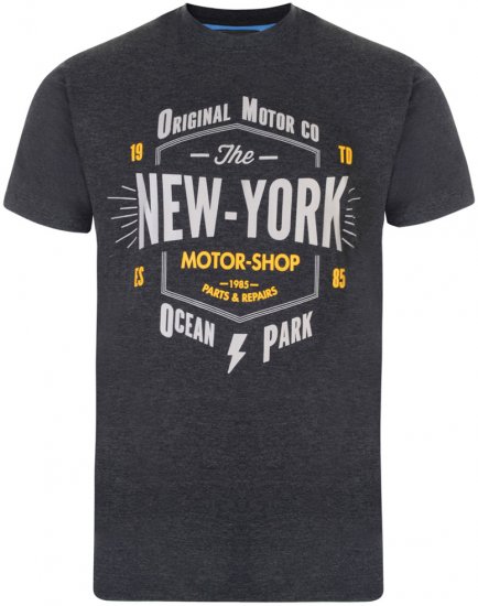 Kam Jeans New York Tee - T-särgid - Suured T-särgid 2XL – 14XL