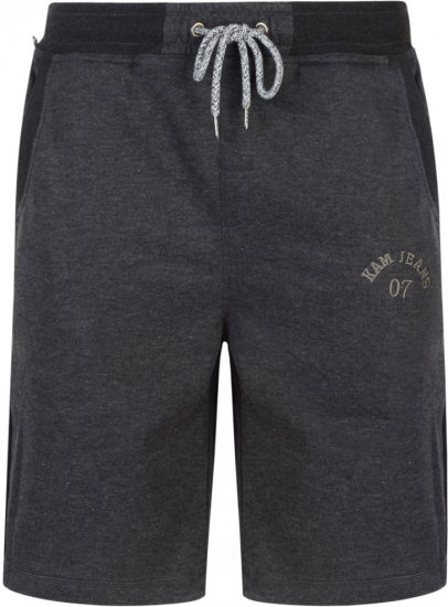 Kam Jeans Sweat Jog Shorts Charcoal - Lühikesed Püksid - Lühikesed Püksid suured suurused: W40-W60