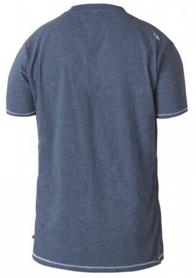 D555 RUEBEN NY City Print T-Shirt Denim - T-särgid - Suured T-särgid 2XL – 14XL