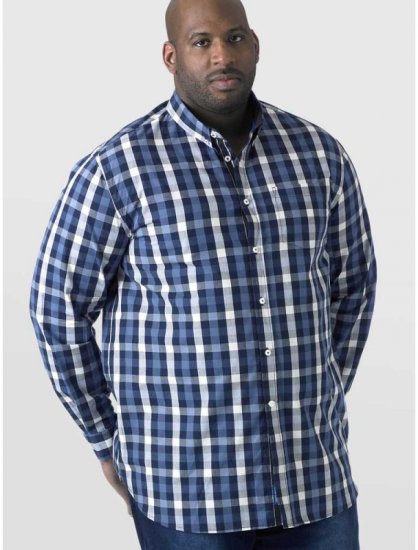 D555 Webber LS Shirt - Särgid - Meeste suured särgid 2XL – 8XL