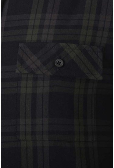 D555 Angelo LS Shirt Navy - Särgid - Meeste suured särgid 2XL – 8XL