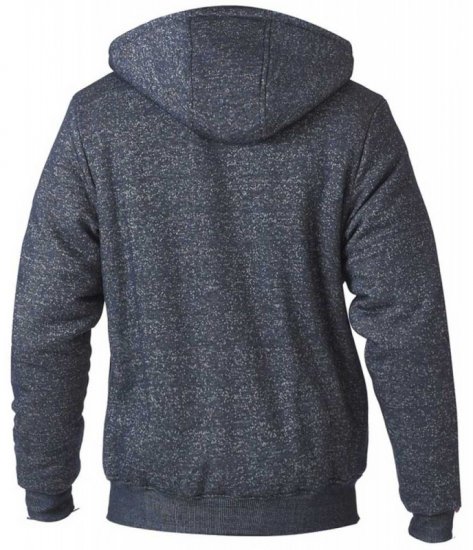 D555 Hulk Fur Lined Zipper Hood Navy - Sviitrid ja dressipluusid - Meeste suured kapuutsiga jakid suurustes 2XL – 14XL