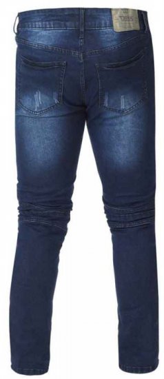D555 Troy Tapered Fit Biker Jeans - Teksad ja püksid - Meeste suured teksad W40 – W70