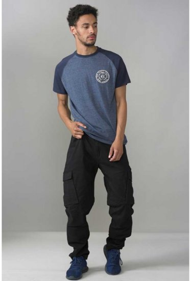 D555 Spencer T-shirt Navy - T-särgid - Suured T-särgid 2XL – 14XL