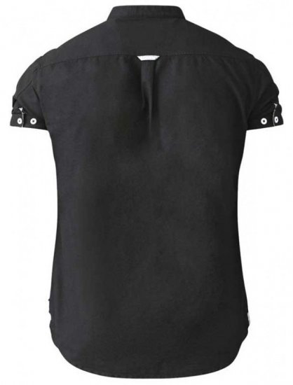 D555 Dwight Short Sleeve Shirt Black - Särgid - Meeste suured särgid 2XL – 8XL