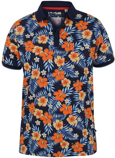 D555 Cyprus Hawaii Polo Shirt - Polosärgid - Meeste suured polosärgid 2XL – 8XL