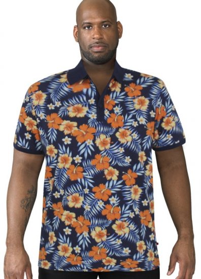 D555 Cyprus Hawaii Polo Shirt - Polosärgid - Meeste suured polosärgid 2XL – 8XL