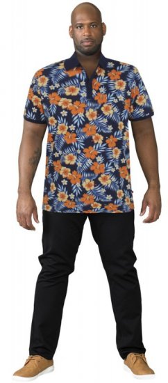 D555 Cyprus Hawaii Polo Shirt - Polosärgid - Meeste suured polosärgid 2XL – 8XL
