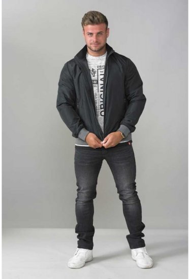 D555 Felix Lightweight Bomber Jacket Black - Jakid ja joped - Joped, suured suurused: 2XL – 12XL