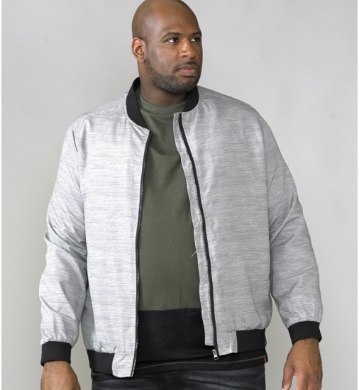 D555 Lou Bomber Jacket Grey - Jakid ja joped - Joped, suured suurused: 2XL – 12XL