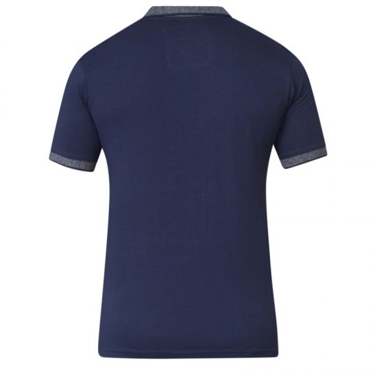 D555 Walker Polo Navy - Polosärgid - Meeste suured polosärgid 2XL – 8XL