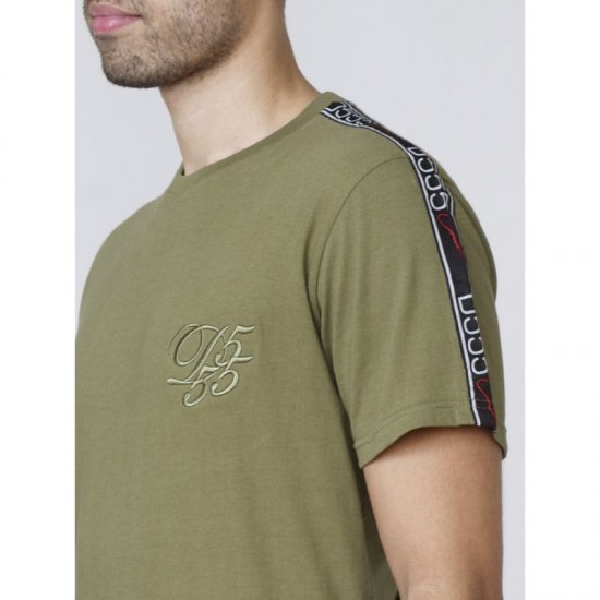 D555 Kambria Couture T-shirt Khaki - T-särgid - Suured T-särgid 2XL – 14XL