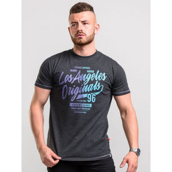 D555 Simmons T-shirt Black - T-särgid - Suured T-särgid 2XL – 14XL