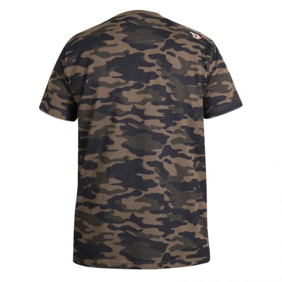D555 Thompson T-shirt Jungle Camo - T-särgid - Suured T-särgid 2XL – 14XL