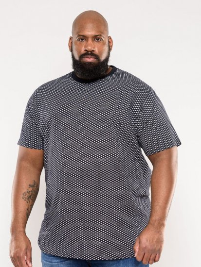 D555 Canton T-shirt Navy - T-särgid - Suured T-särgid 2XL – 14XL