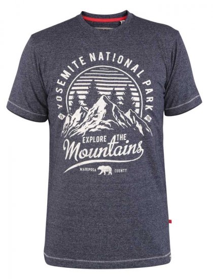 D555 Torpoint Printed T-shirt - T-särgid - Suured T-särgid 2XL – 14XL