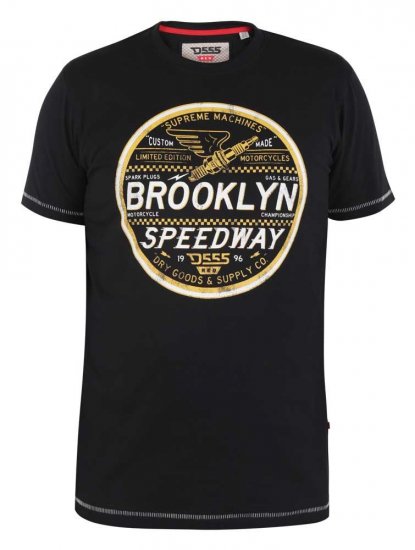 D555 Wadebridge Speedway Printed T-Shirt - T-särgid - Suured T-särgid 2XL – 14XL
