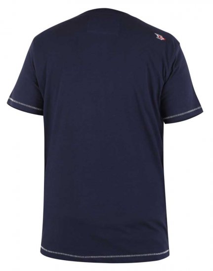 D555 Ashburton Printed T-Shirt - T-särgid - Suured T-särgid 2XL – 14XL