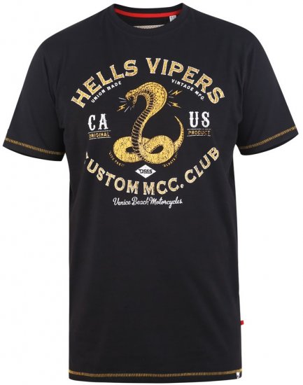 D555 WOOTON Printed T-Shirt - T-särgid - Suured T-särgid 2XL – 14XL