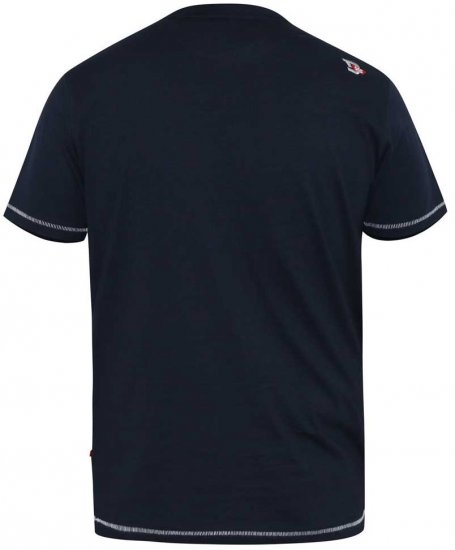 D555 DENTON Motorbike Printed T-Shirt - T-särgid - Suured T-särgid 2XL – 14XL
