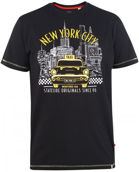 D555 WINGMORE Printed T-Shirt - T-särgid - Suured T-särgid 2XL – 14XL