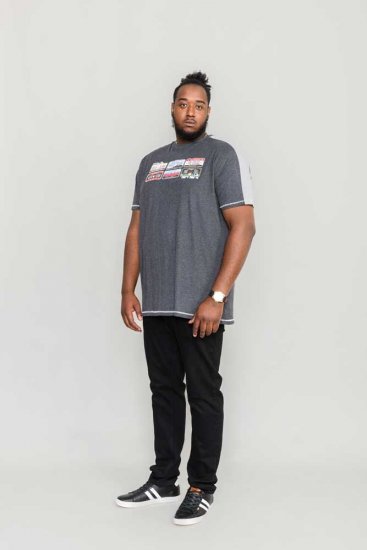 D555 SOHO American Number Plate T-Shirt - T-särgid - Suured T-särgid 2XL – 14XL