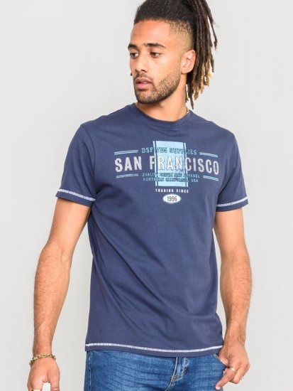 D555 WANSTEAD San Francisco T-Shirt - T-särgid - Suured T-särgid 2XL – 14XL