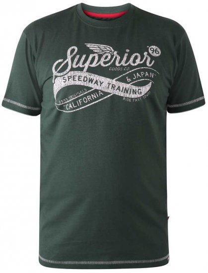 D555 WHITECHAPEL Superior Speedway T-Shirt - T-särgid - Suured T-särgid 2XL – 14XL