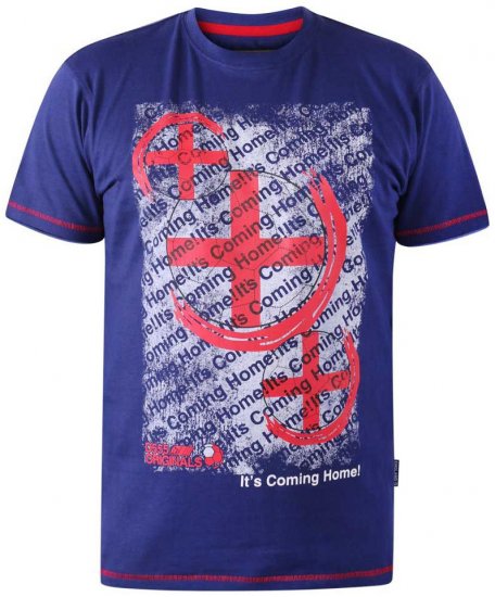 D555 GOAL Coming Home Football T-Shirt - T-särgid - Suured T-särgid 2XL – 14XL