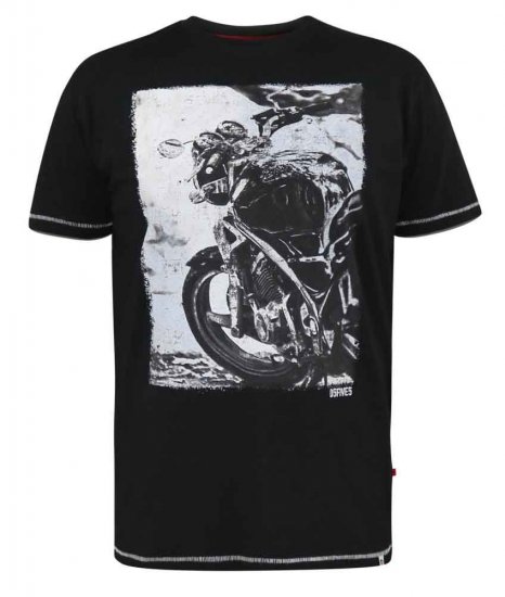 D555 Pinewood Photographic Bike Printed T-Shirt - T-särgid - Suured T-särgid 2XL – 14XL