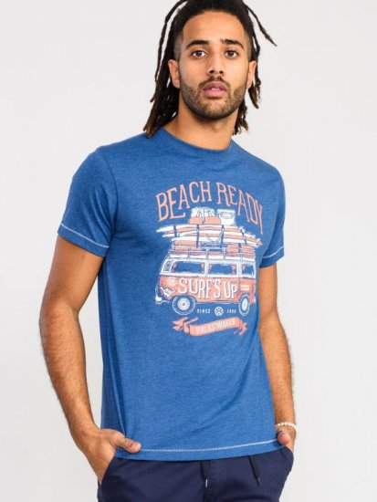 D555 Tavistock Official VW Surf'S Up Printed T-Shirt - T-särgid - Suured T-särgid 2XL – 14XL