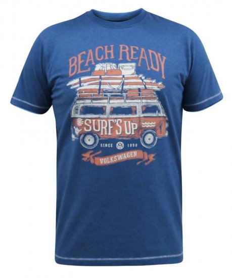 D555 Tavistock Official VW Surf'S Up Printed T-Shirt - T-särgid - Suured T-särgid 2XL – 14XL