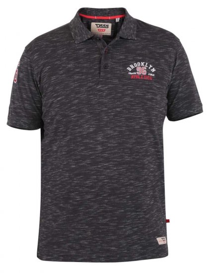 D555 Clawton Polo Shirt - Polosärgid - Meeste suured polosärgid 2XL – 8XL