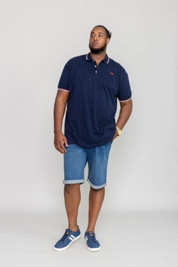 D555 STANBRIDGE Polo Shirt - Polosärgid - Meeste suured polosärgid 2XL – 8XL