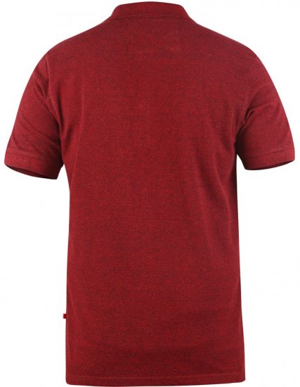 D555 WINCHESTER Red Polo Shirt - Polosärgid - Meeste suured polosärgid 2XL – 8XL
